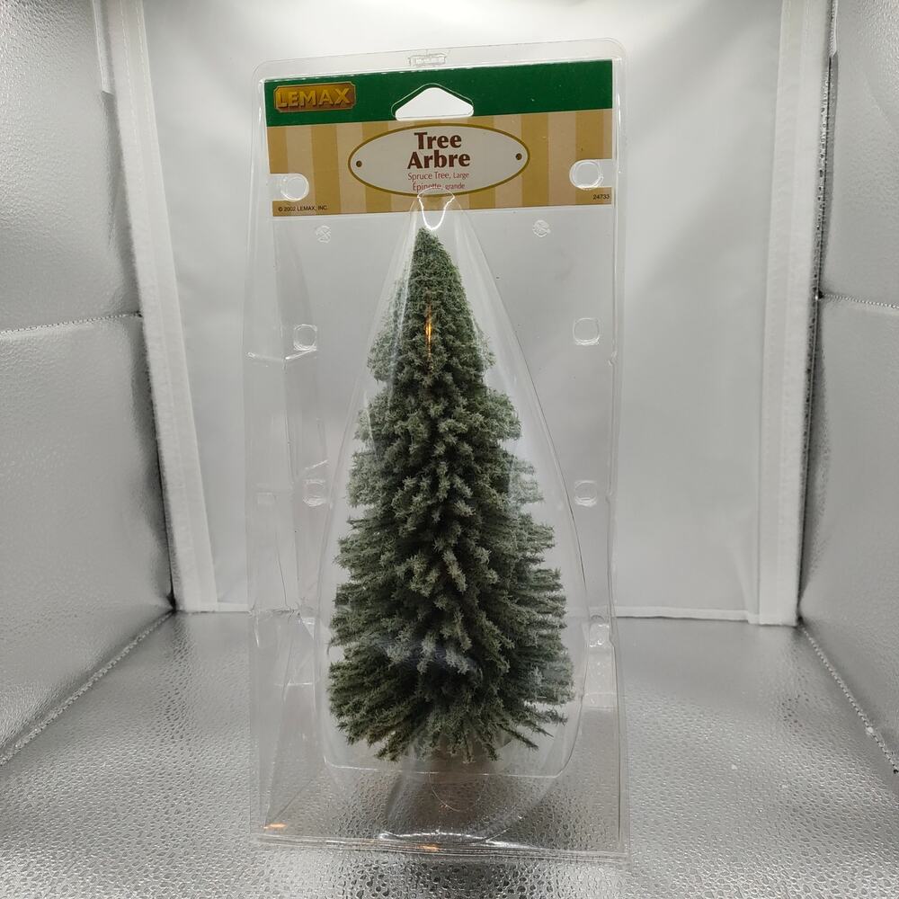 Lemax Large Spruce Tree 2002 Holiday Village Accessory Michaels Decor